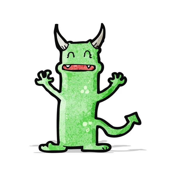 Dibujos animados pequeño diablo — Vector de stock