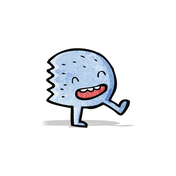 Cartoon grappige kleine monster — Stockvector