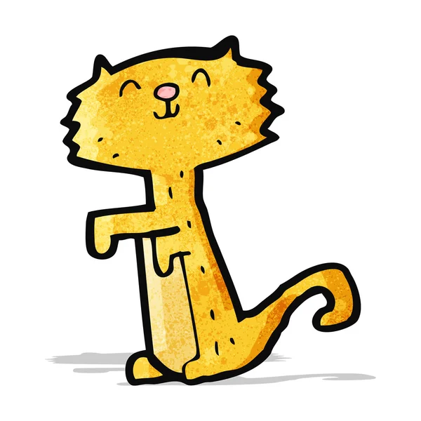 Zabawny kot z kreskówki — Wektor stockowy
