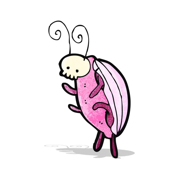 卡通可爱怪异甲虫 — 图库矢量图片