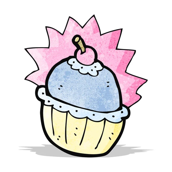 Cartoon-Cupcake — Stockvektor