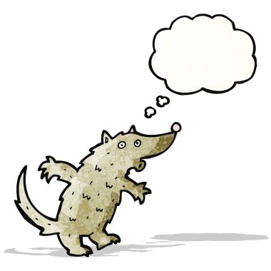 karikatür sürpriz kurt