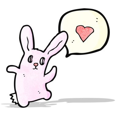 dans eden spooky love bunny çizgi film