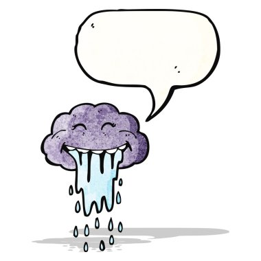 çizgi film raincloud