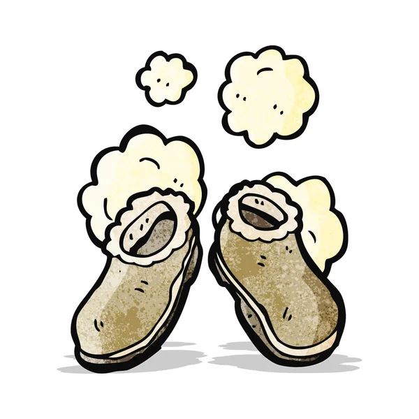 Cartoon slippers — Stock Vector