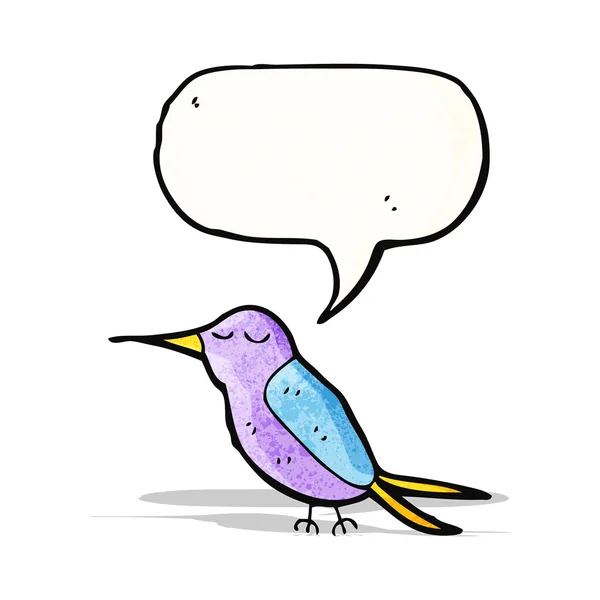 Colibrí de dibujos animados — Archivo Imágenes Vectoriales