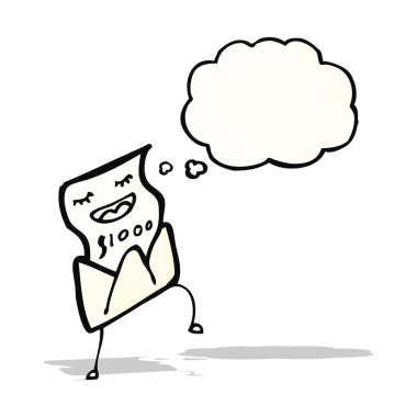 düşünce balonu harfi çizgi film