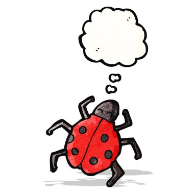 karikatür uğur böceği