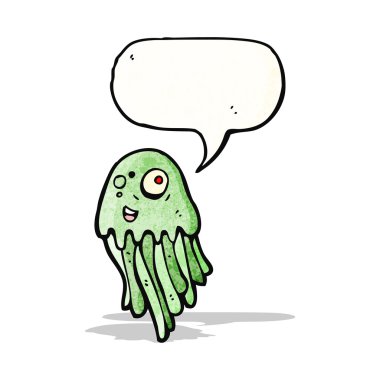 karikatür denizanası