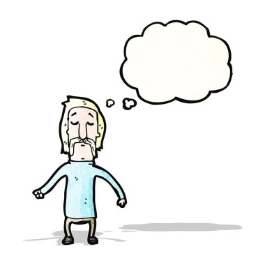 çizgi film sarışın adam bıyıklı