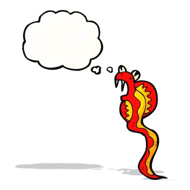 zehirli yılan karikatür