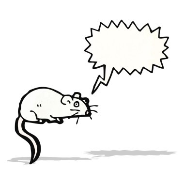 karikatür gıcırdıyor fare
