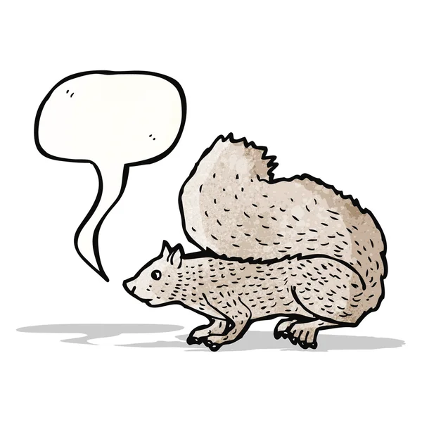 Eekhoorn illustratie — Stockvector