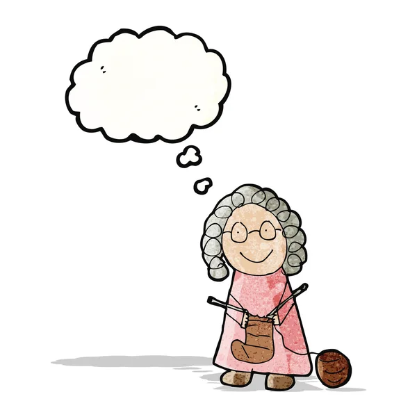 ᐈ Abuelita tejiendo para colorear imágenes de stock, animado abuela
