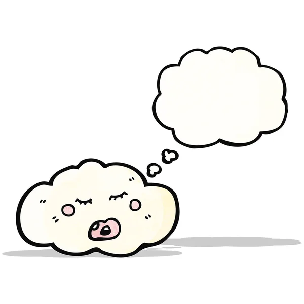 Nube de dibujos animados — Vector de stock