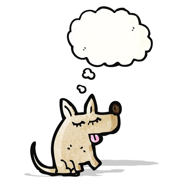 Pequeño perro de dibujos animados — Vector de stock