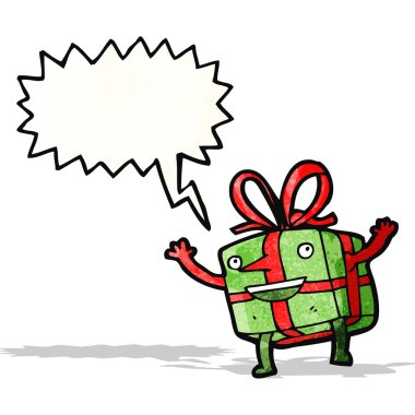 Noel hediyesi cartoon