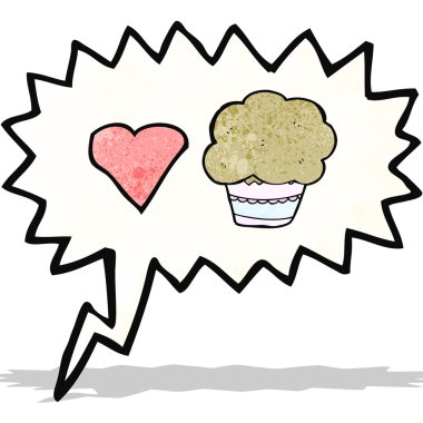 aşk muffins işareti