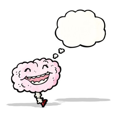 laughing brain cartoon