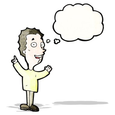 Çizgi filmci çocuk.