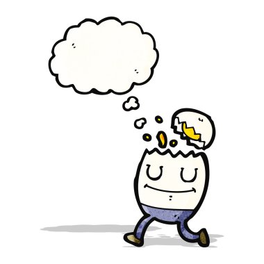 Yumurta karikatür karakter