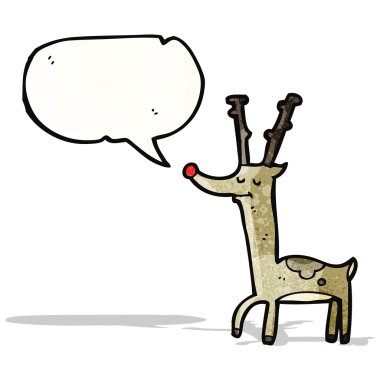 karikatür Ren geyiği