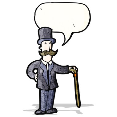 zengin adam çizgi film