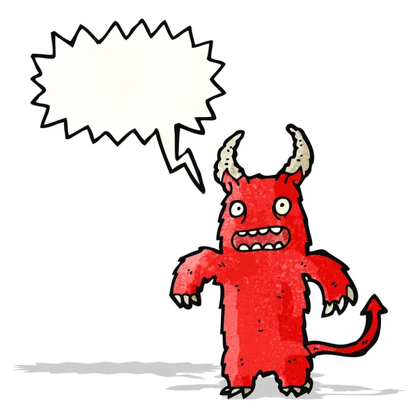 Kreslené monstrum — Stockový vektor