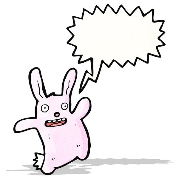 Танці мультфільм кролик — стоковий вектор
