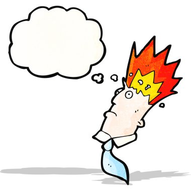 çizgi film adamın kafası patlayan ile