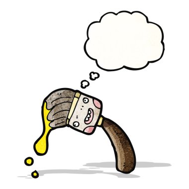 karikatür boya fırçası