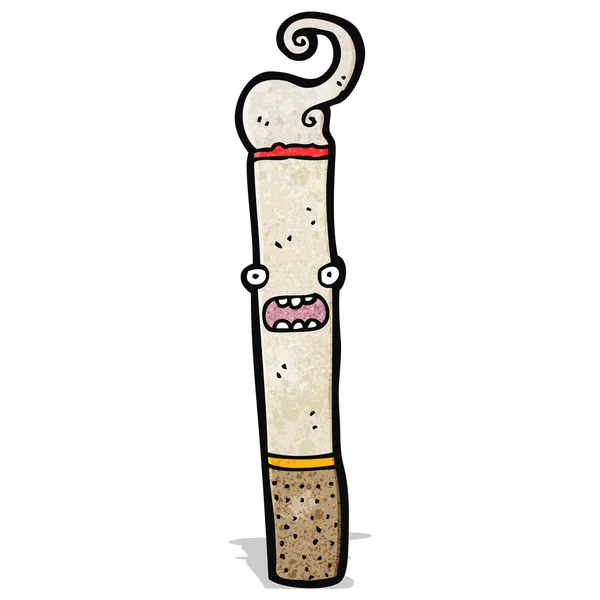 Cigarrillo de dibujos animados — Vector de stock