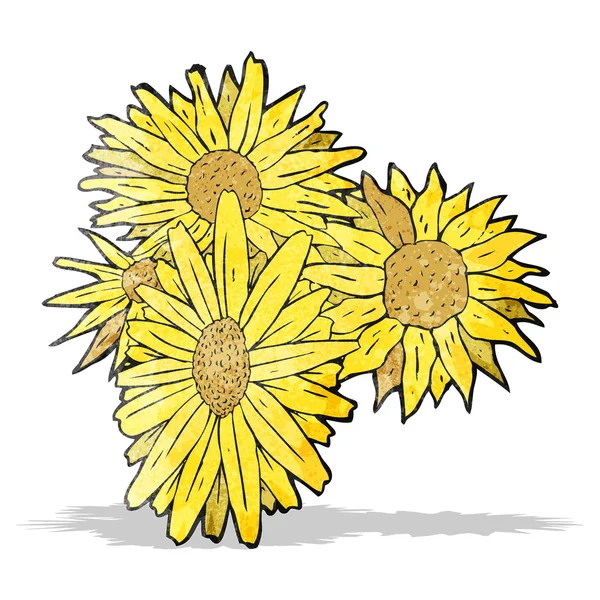 Blumen Illustration — Stockvektor