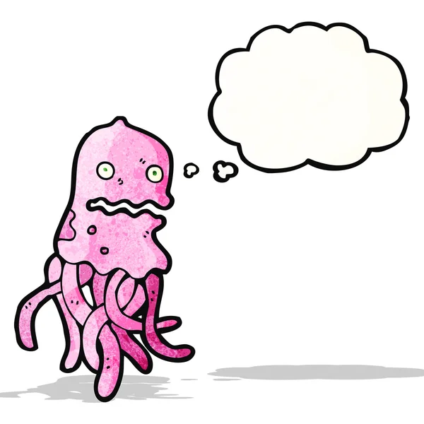Карикатурные медузы — стоковый вектор