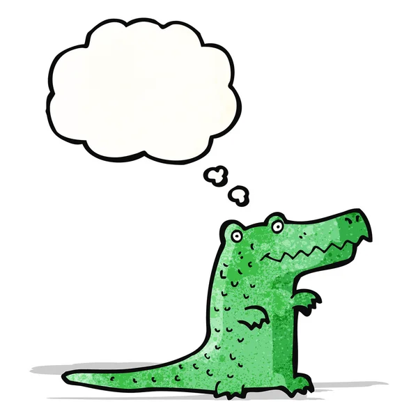 Crocodile de bande dessinée — Image vectorielle