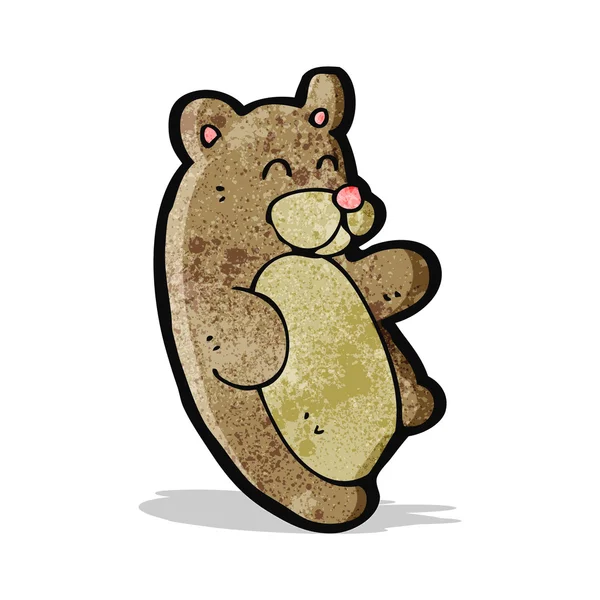 Cartoon teddy bear — Stockvector