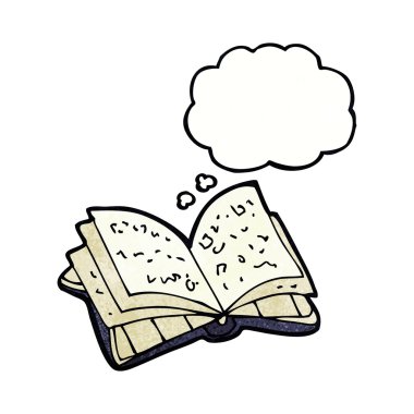 Düşünce baloncuklu çizgi roman