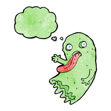 Brüt karikatür hayalet