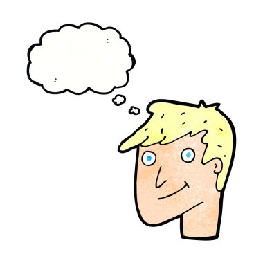 mutlu bir adam çizgi film