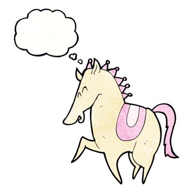 düşünce balonu ile at