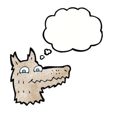 çizgi film kurt kafası