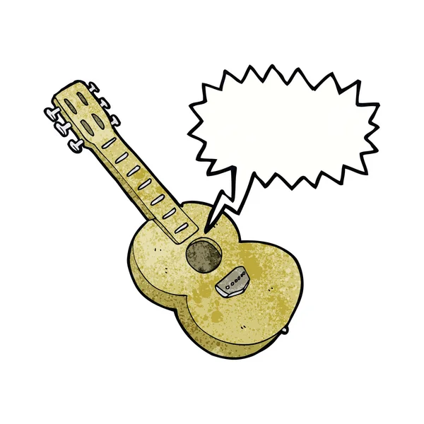 Guitarra de dibujos — Archivo Imágenes Vectoriales