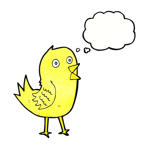 Cartoon tweeting vogels — Stockvector