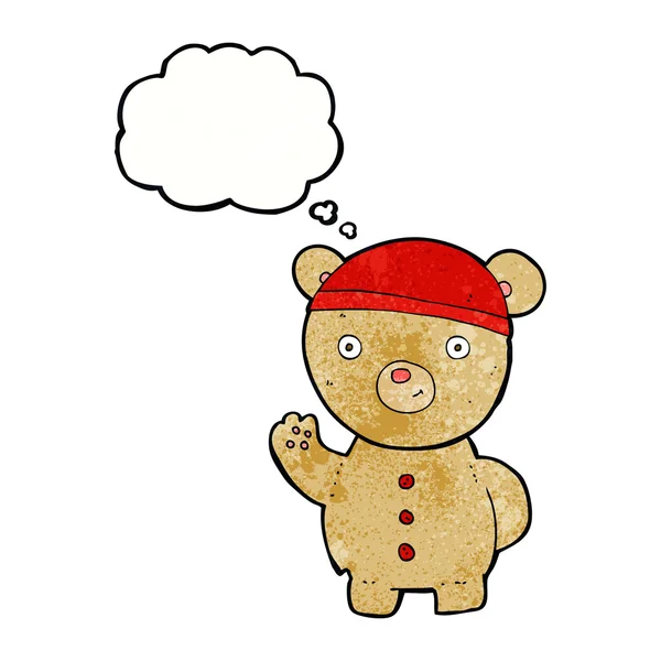 Rajzfilm teddy bear — Stock Vector