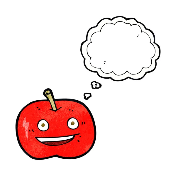 卡通闪闪发光的苹果 — 图库矢量图片