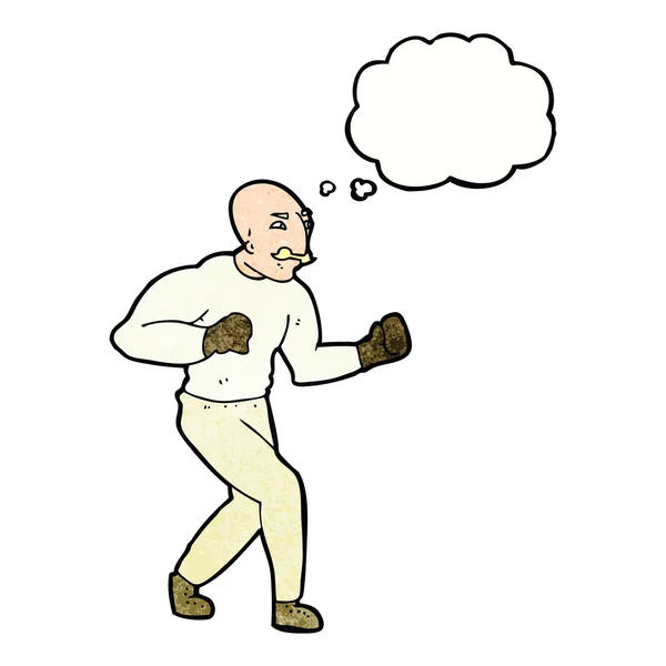 Kreslený viktoriánské boxer — Διανυσματικό Αρχείο