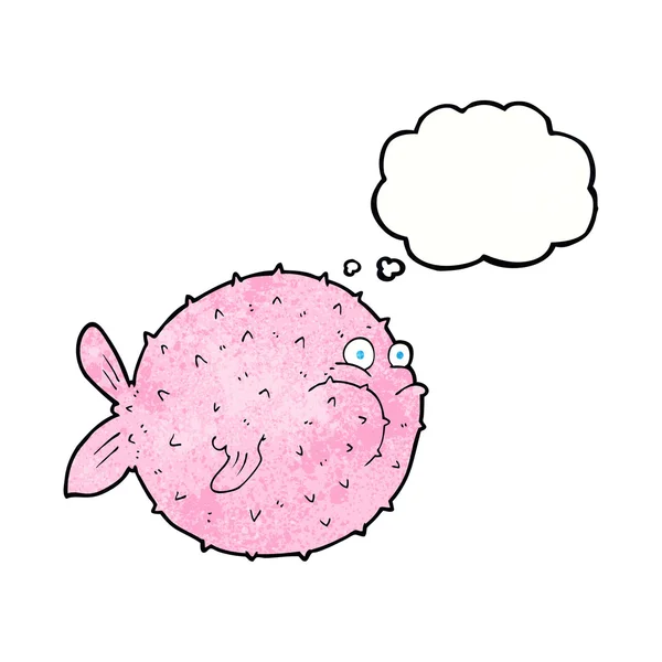 Bouffée de dessin animé poisson — Image vectorielle