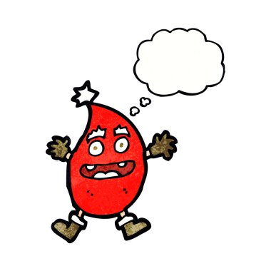 karikatür komik Noel yaratık