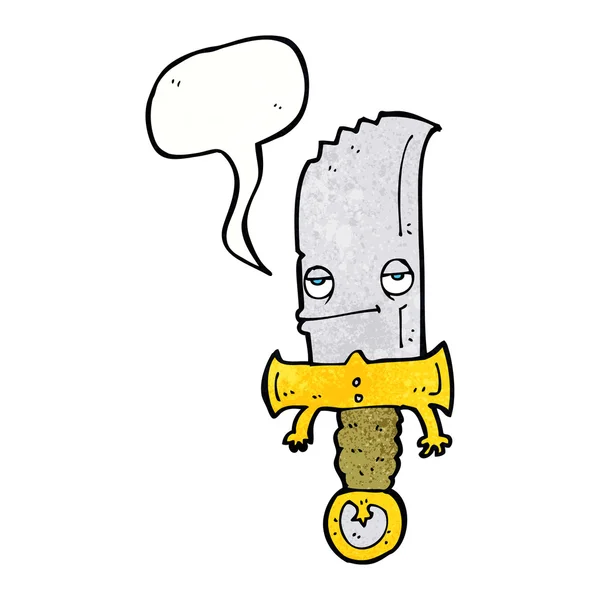 Mes cartoon karakter met spraakbel — Stockvector