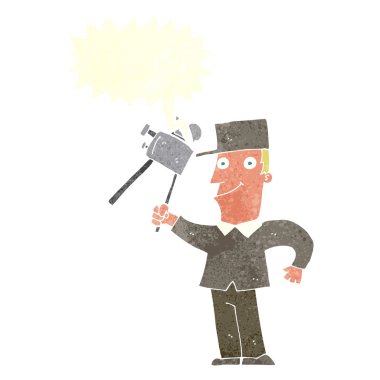 Konuşma balonlu çizgi film yapımcısı